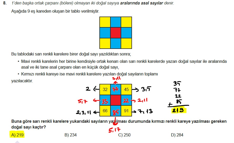 Matematik Dünyam | Ortaokul 8. Sınıf Sayfası